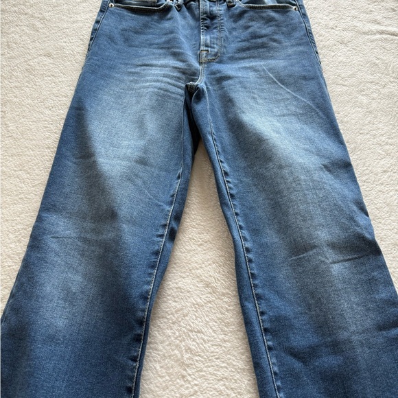 Good American Women’s Good Legs Light Wash High Rise Stretch Jeans Size 6-12 - Picture 3 of 11